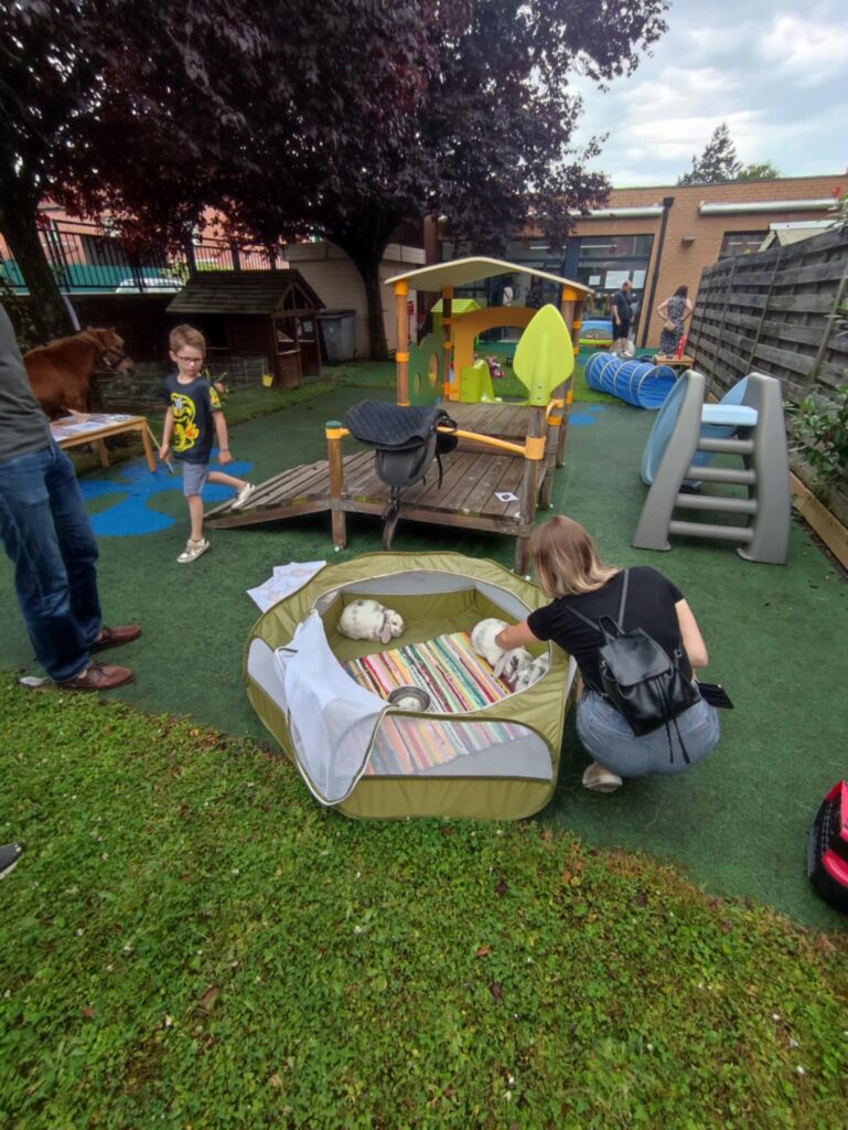 Médiation animale en crèche ou en relais petite enfance (RPE)