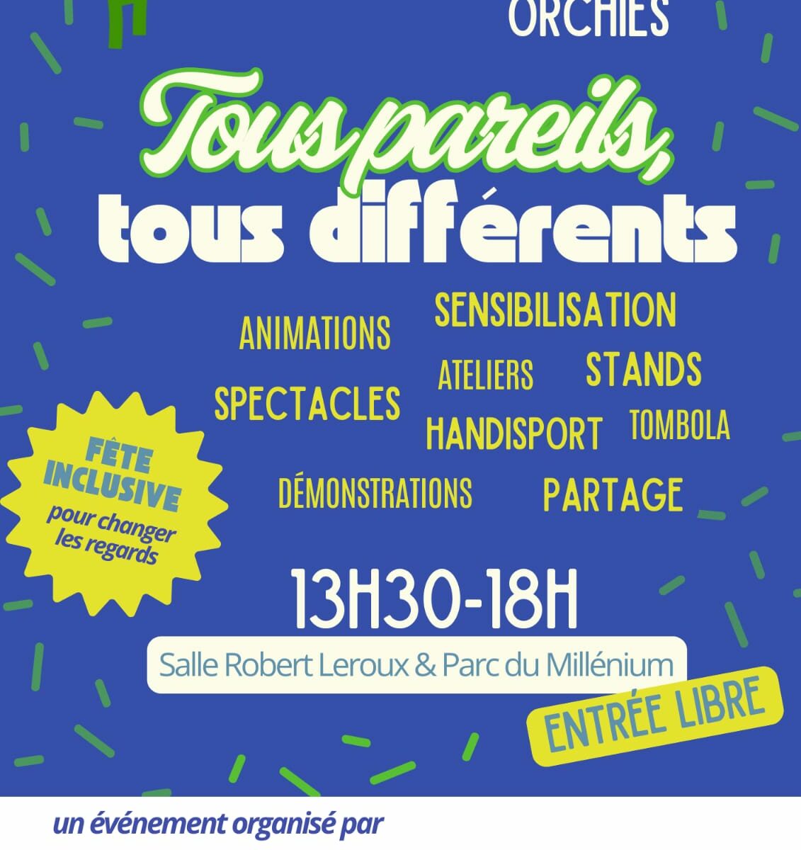 Evènement Inclusif à Orchies - Médiation animale